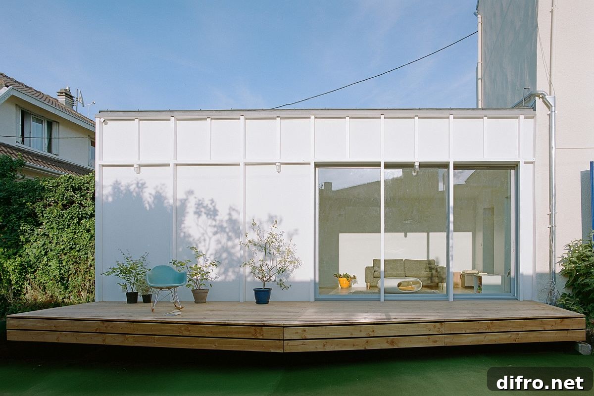Neui House Extension exterior view