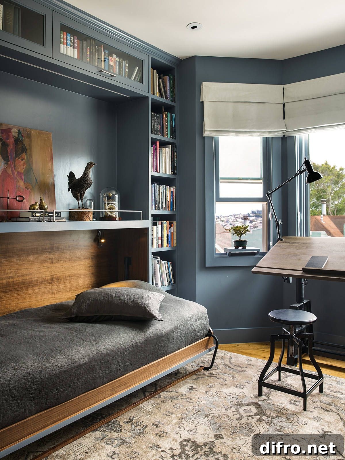 Daybed in home office