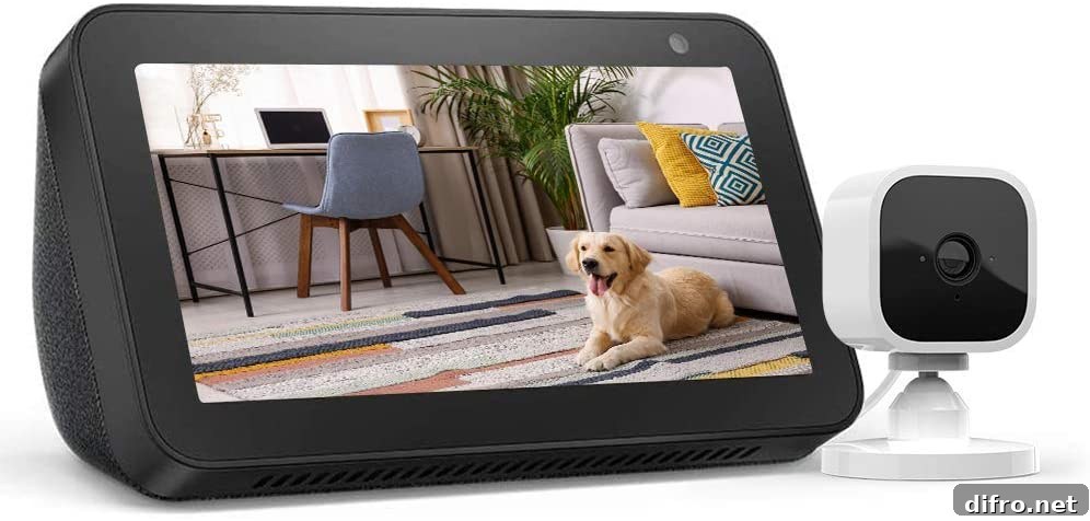 amazon echo show 5 with blink mini