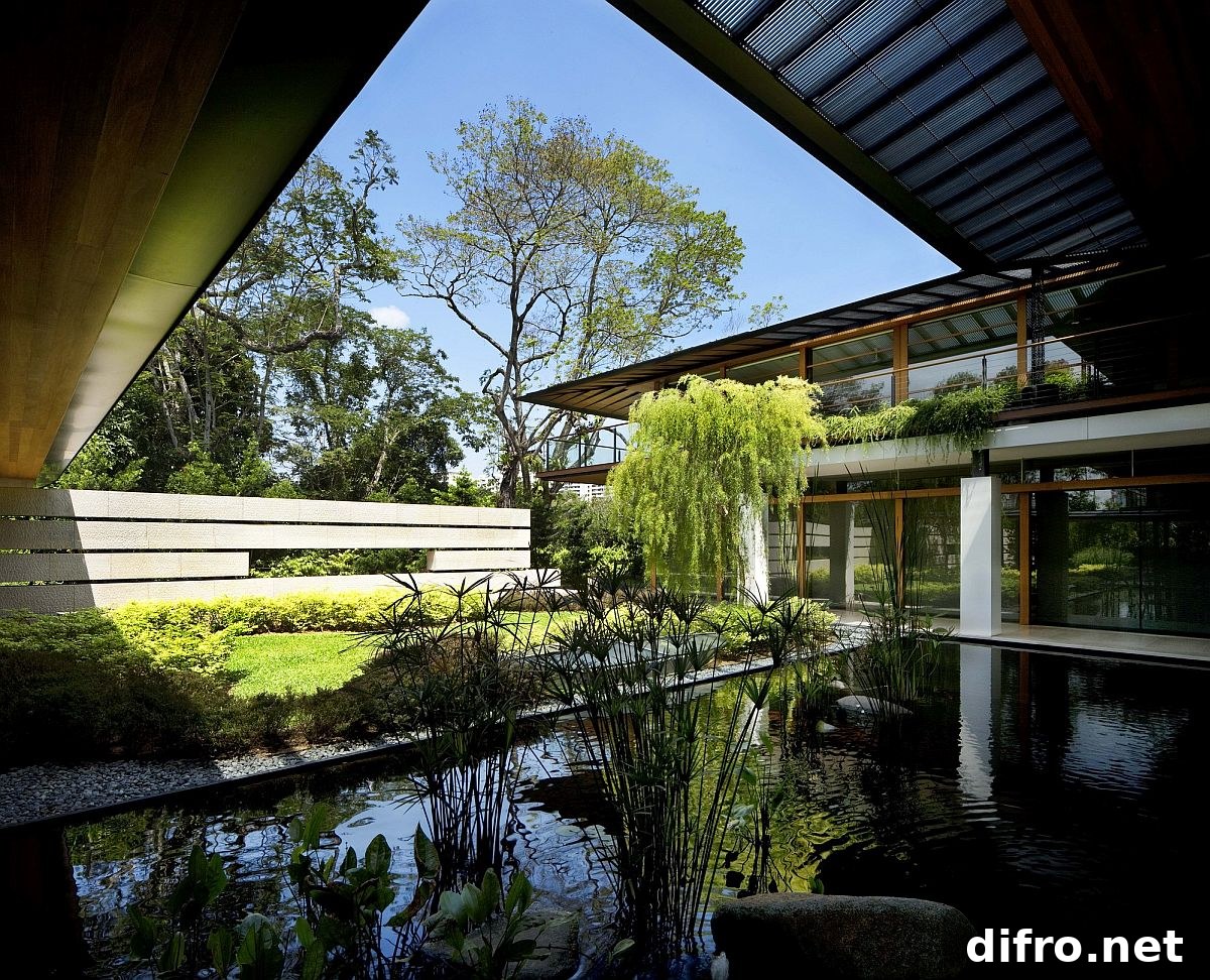 Asian-inspired design fused with contemporary aesthetics