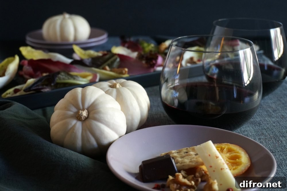 Elegant modern Halloween tablescape