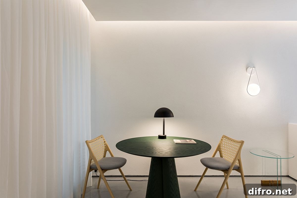 Finding the right space inside the store to showcase the best decor collection