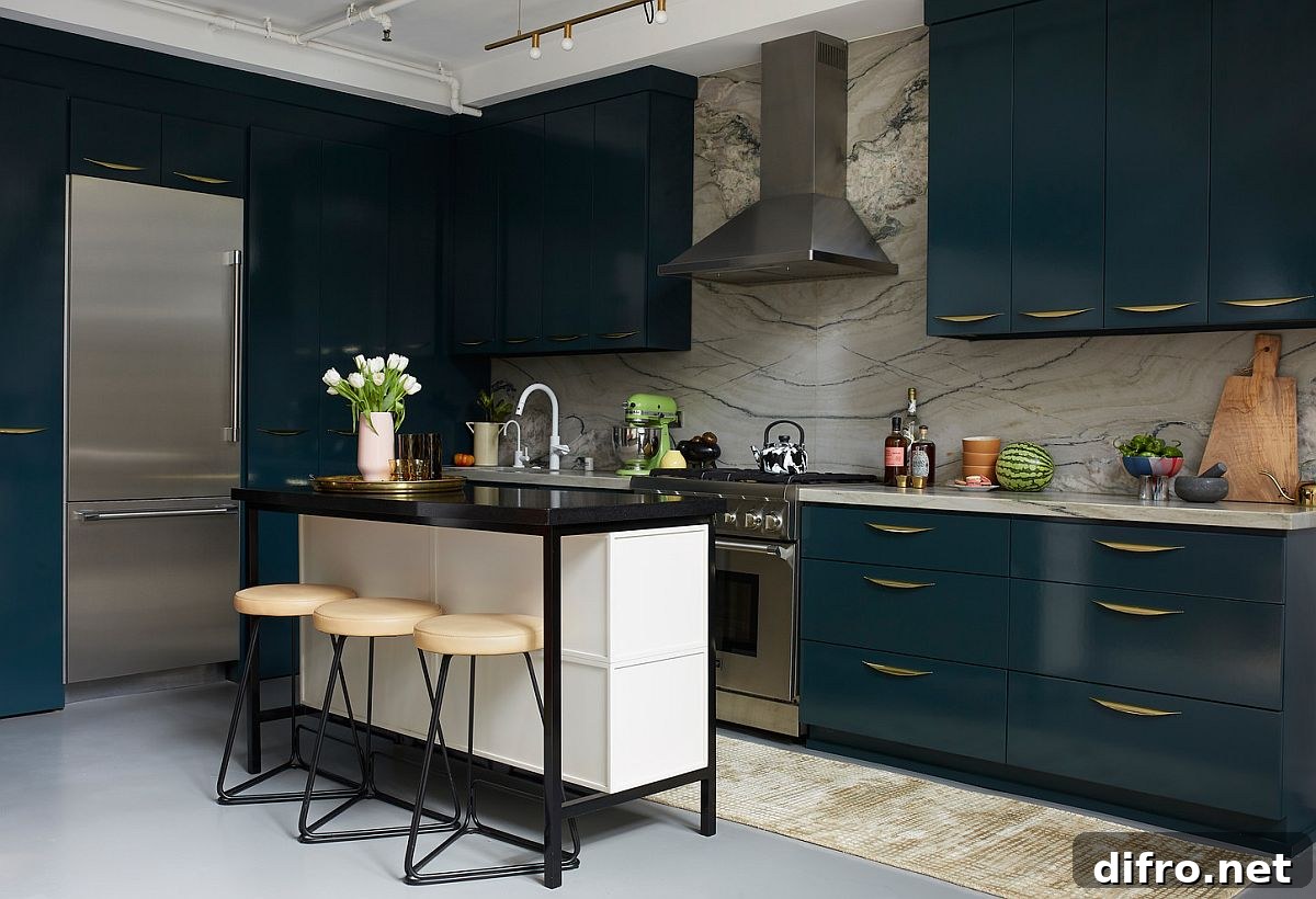 Breakfast zone that fits the kitchen style and space
