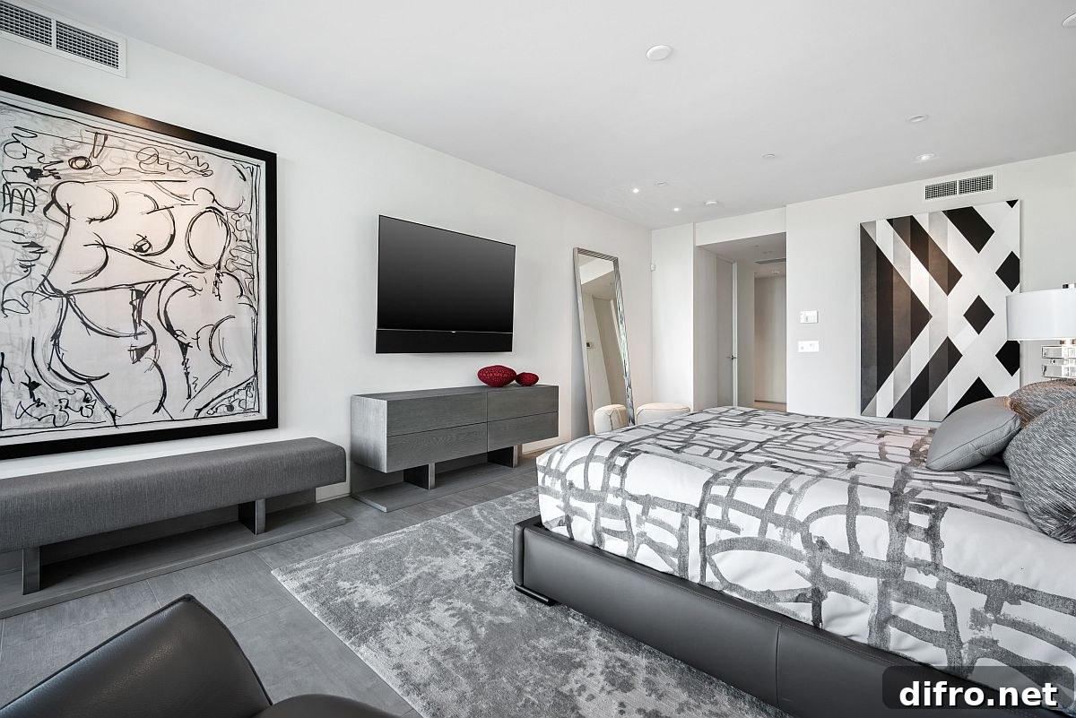 Add a TV to the bedroom for a more fun and relaxing Holiday Season