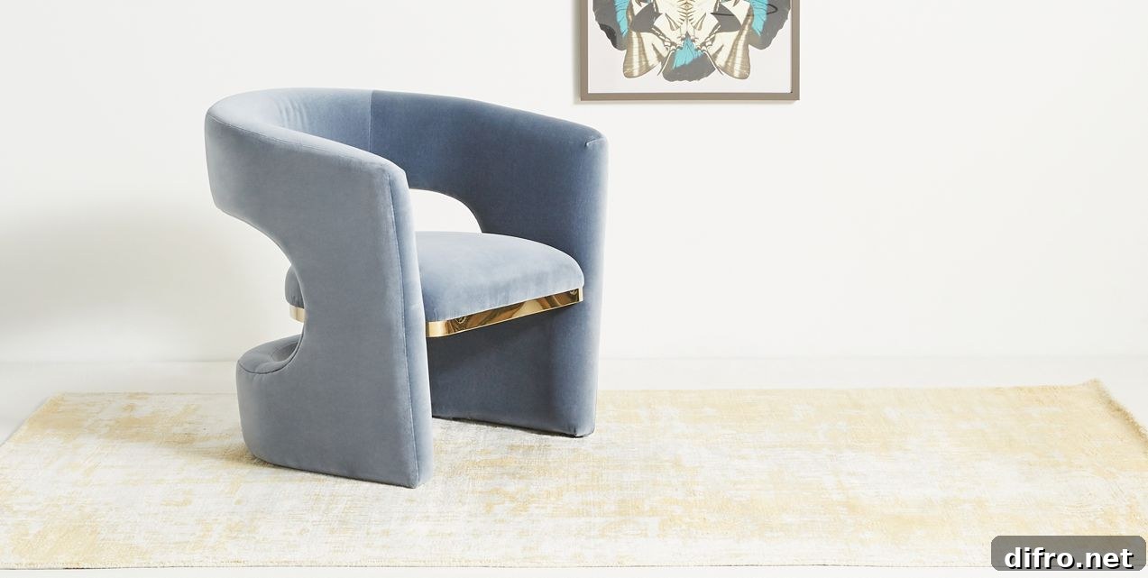Sarrono accent chair from Anthropologie