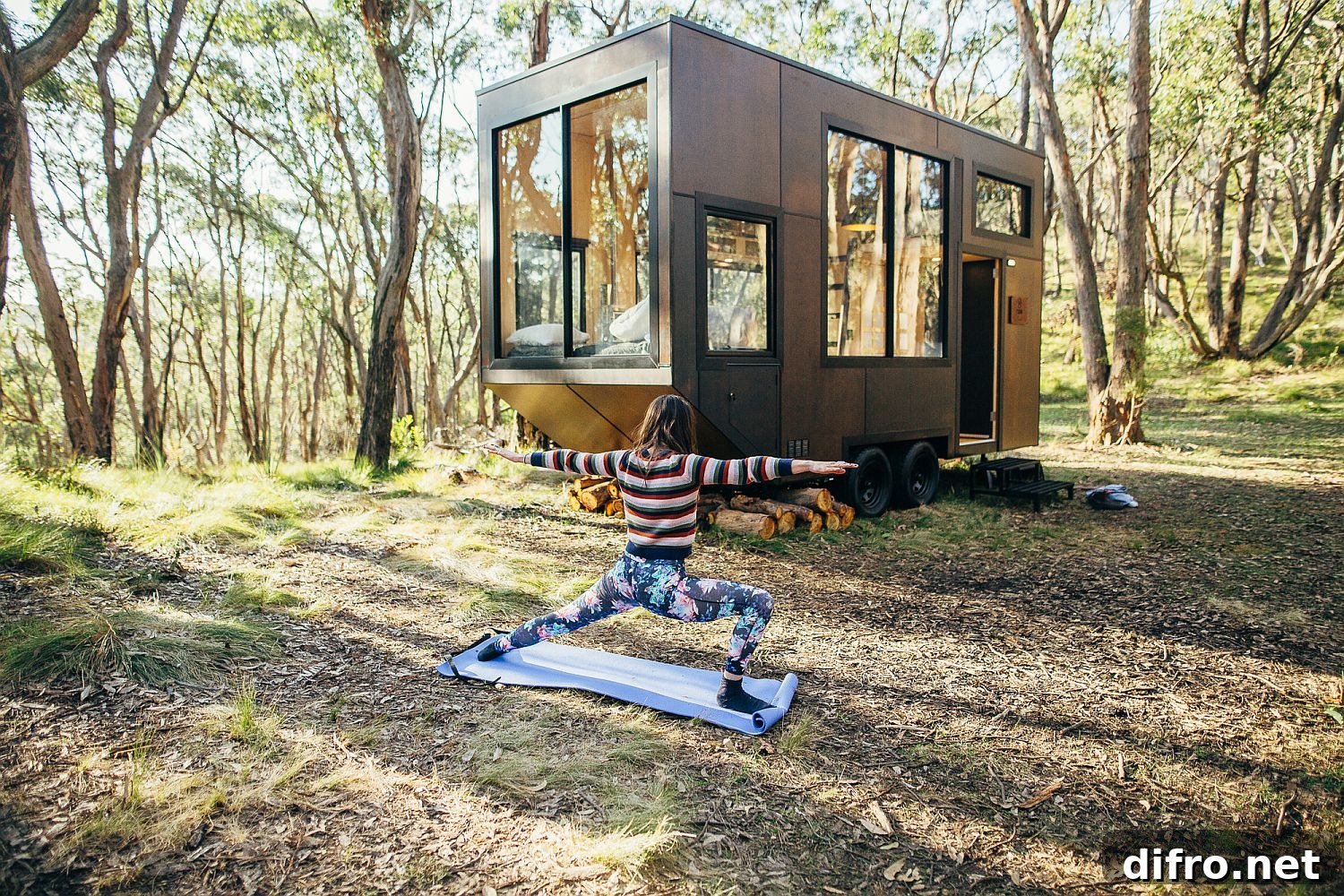 Australian tiny house that is sustainable and off-grid