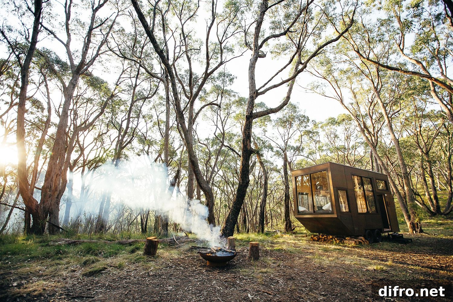 Eco-friendly and sustainable tiny home idea