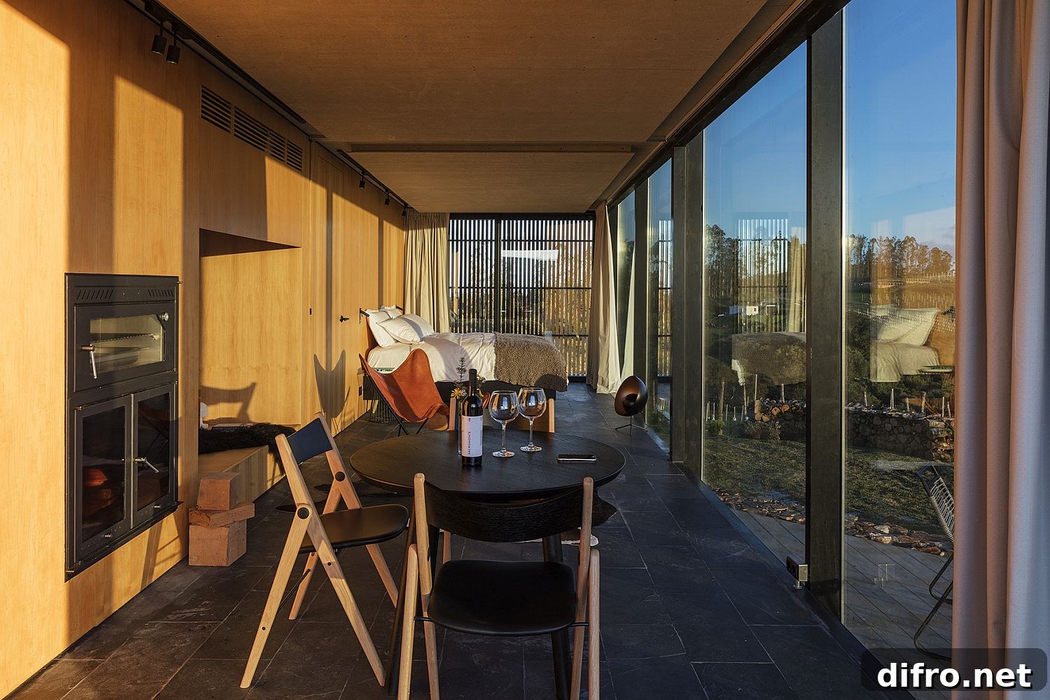 Enjoy fine cuisine and wine at the stunning escape