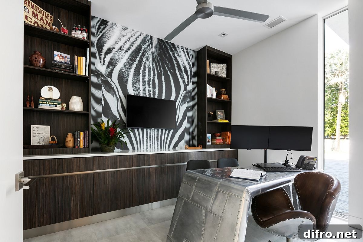Turn the chair around to showcase a stunning backdrop
