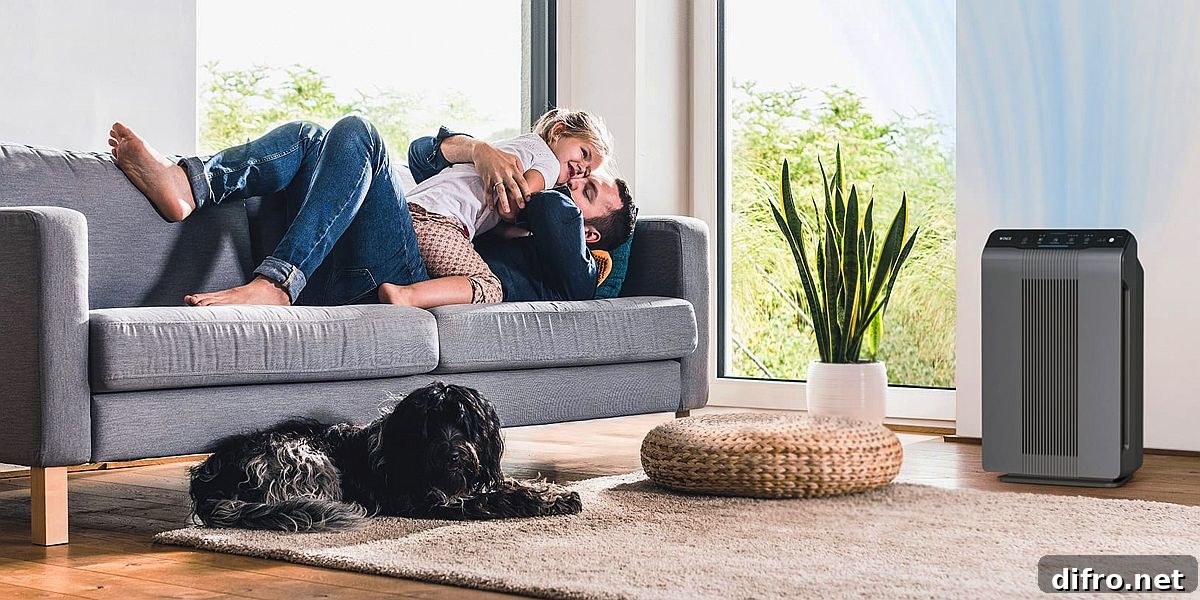 Air purifier for healthier living