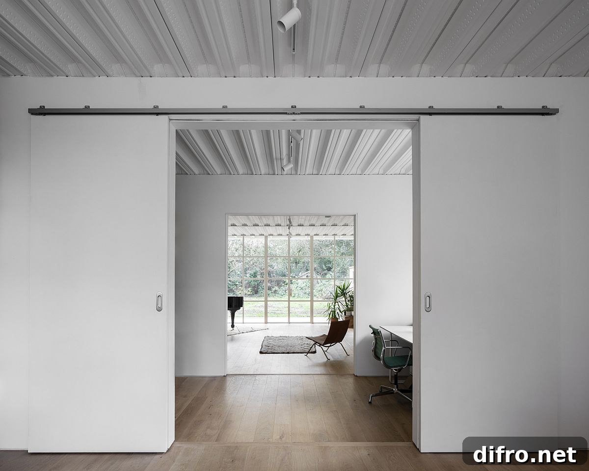 Modern mock tudor home designed for bohemian fashion brand Star Mela