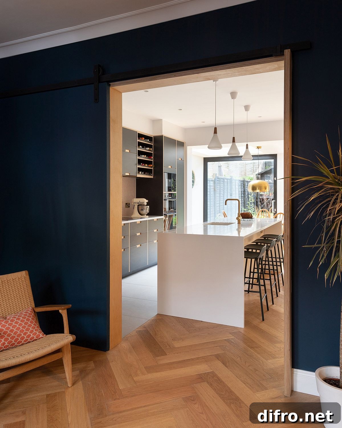 Interior combining modernity and smart design