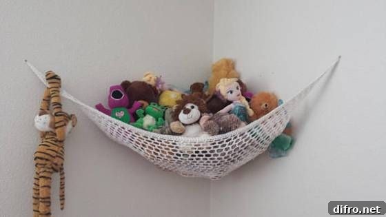 Stuffed Toy Storage Hammock
