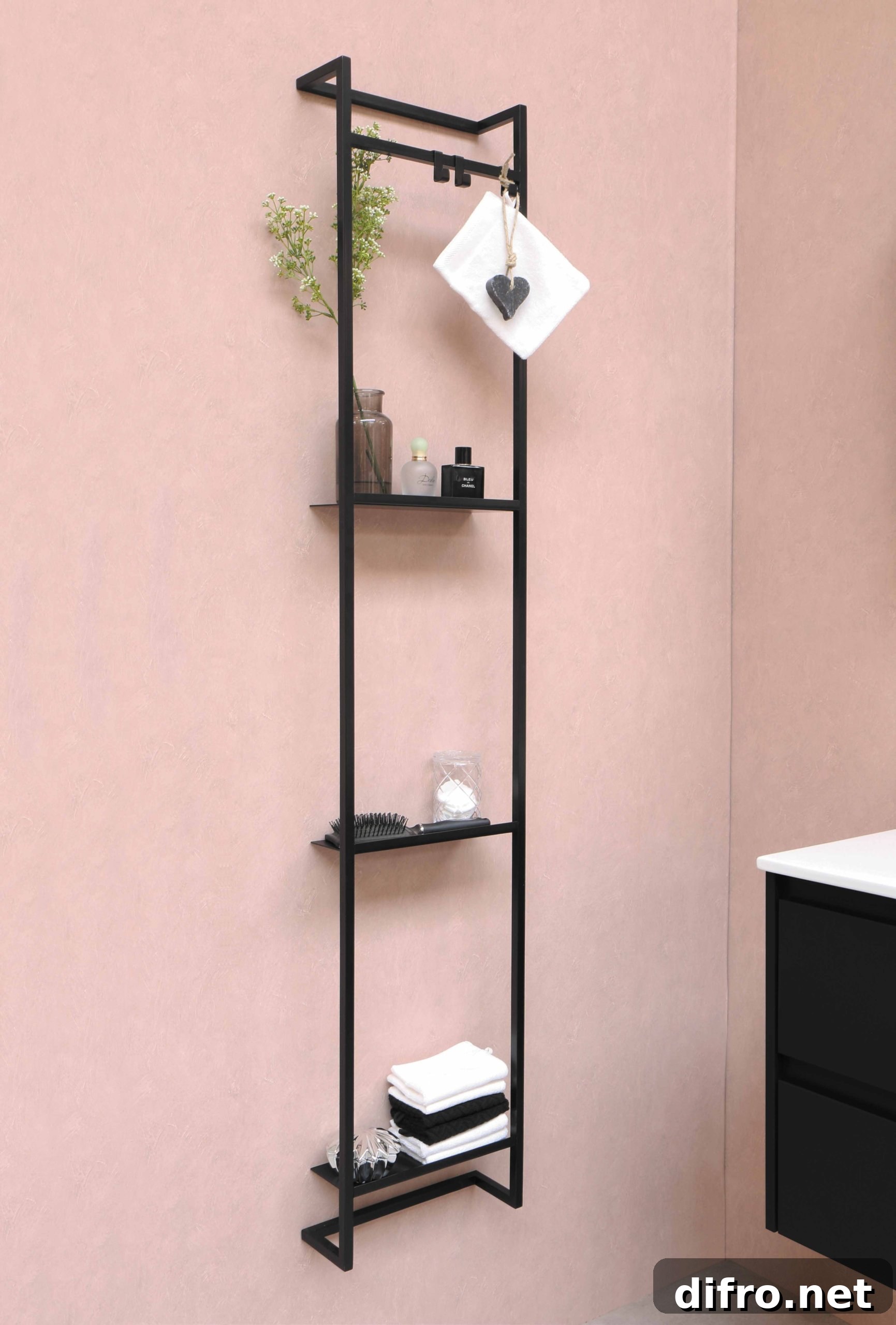 Metal shower caddy