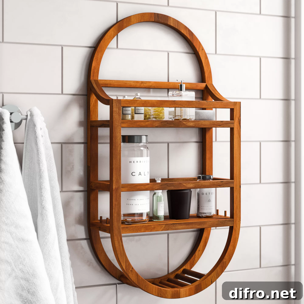 Wooden storage caddy