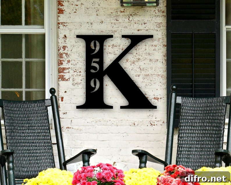 House number on family initial