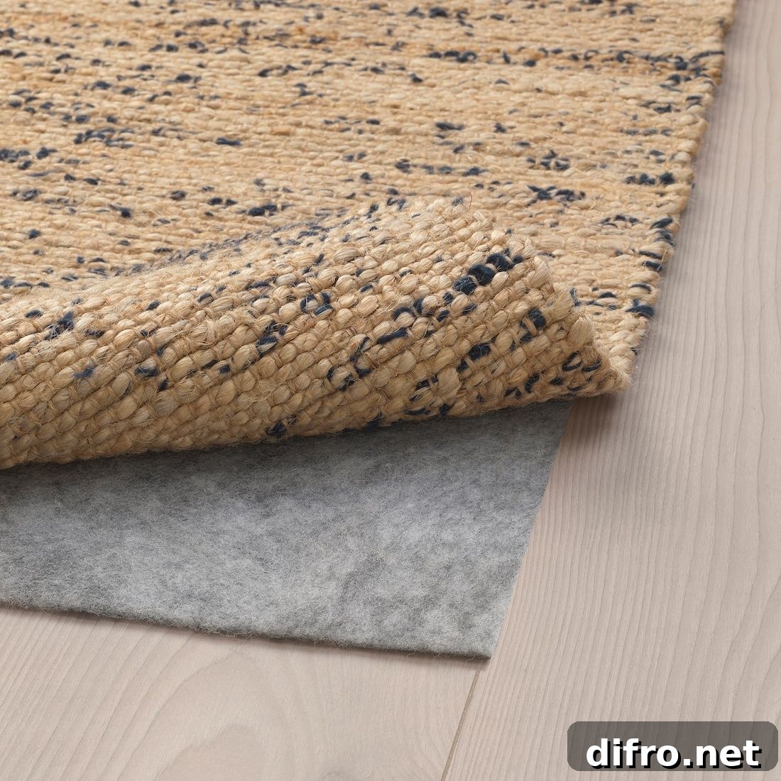 Ikea Melholt flat woven handmade rug