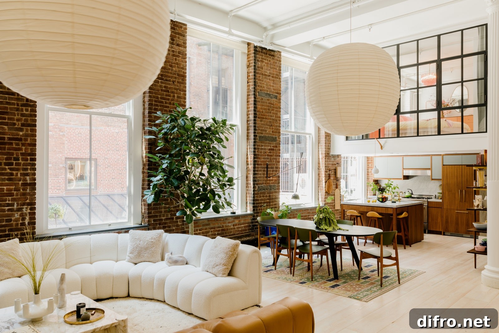 Mid Century Modern Lighting Elsa Hosk Apartment