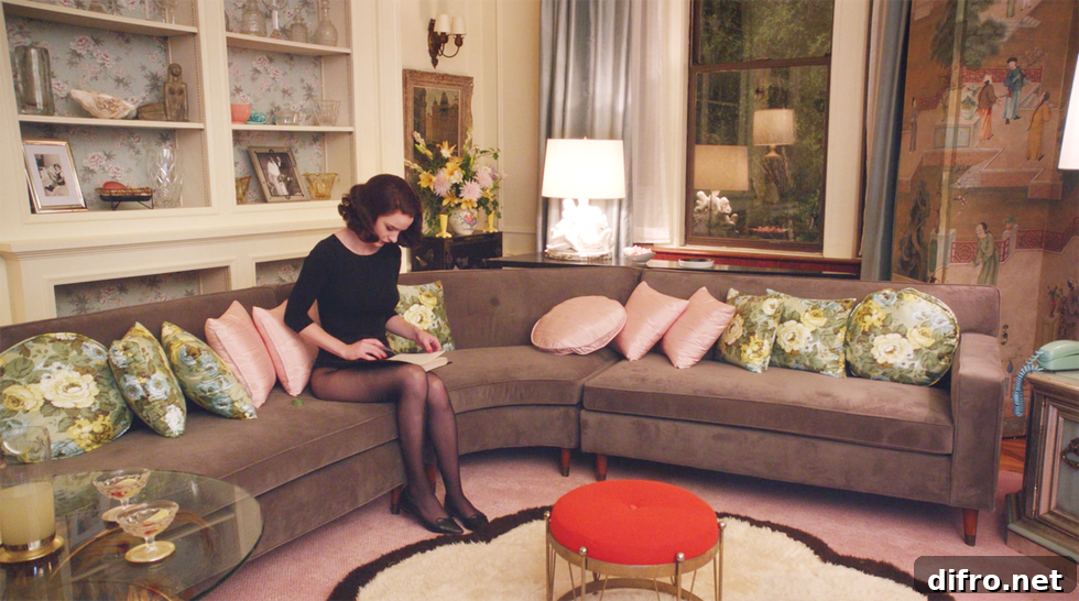 Mid Century Modern Design in The Marvelous Mrs. Maisel
