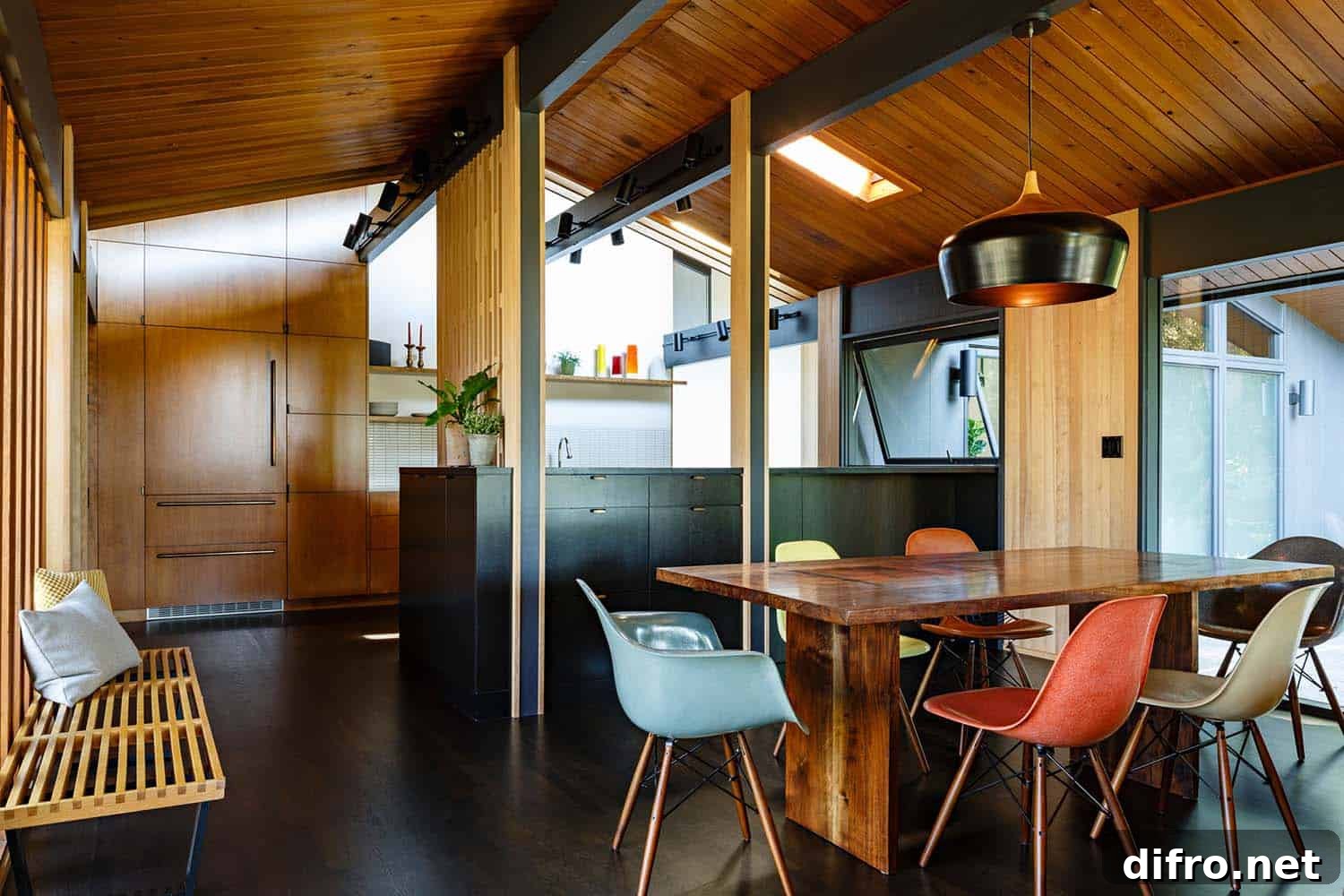 Mid Century Modern Design Natural Materials