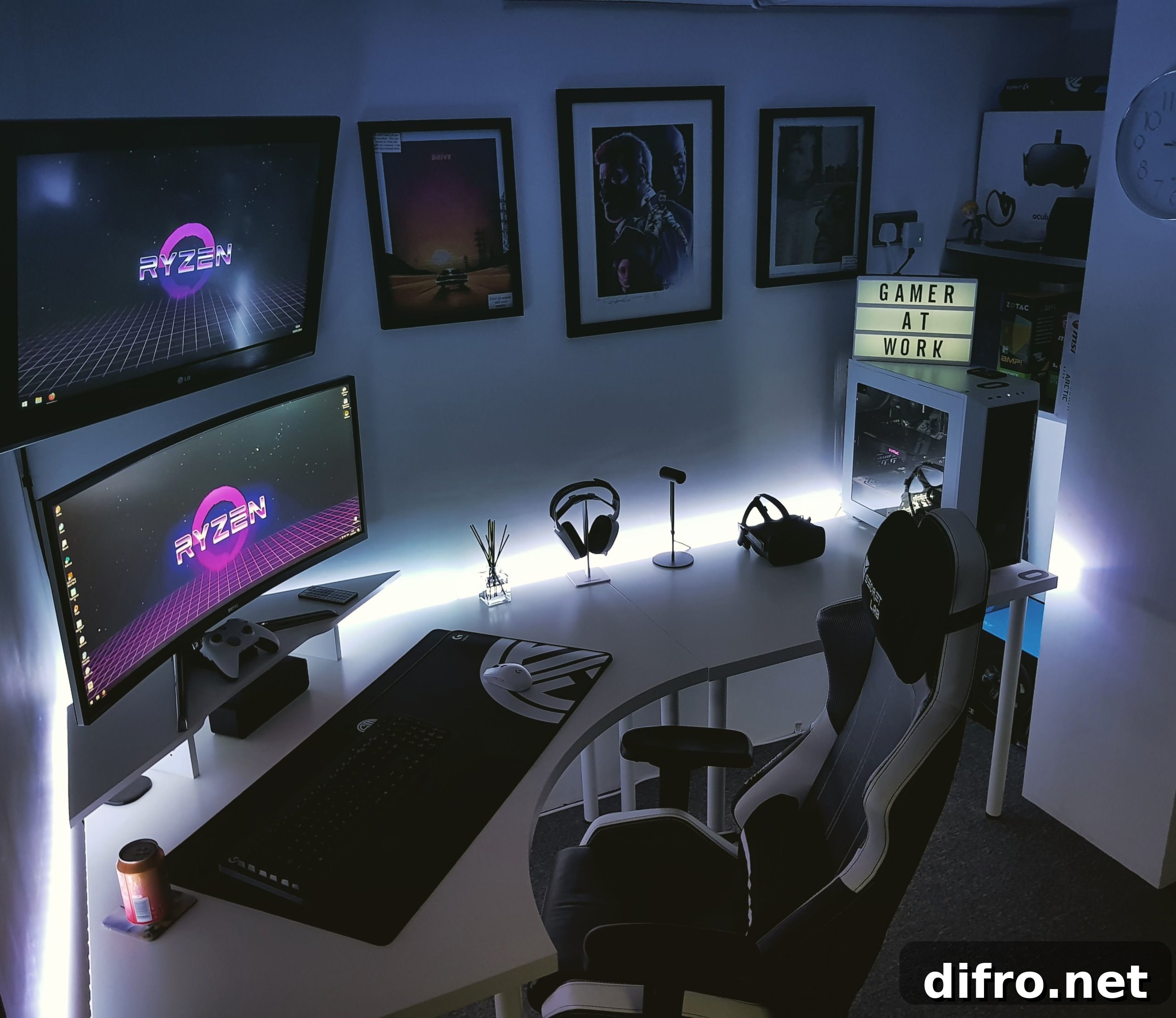 Subtle Video Game Room