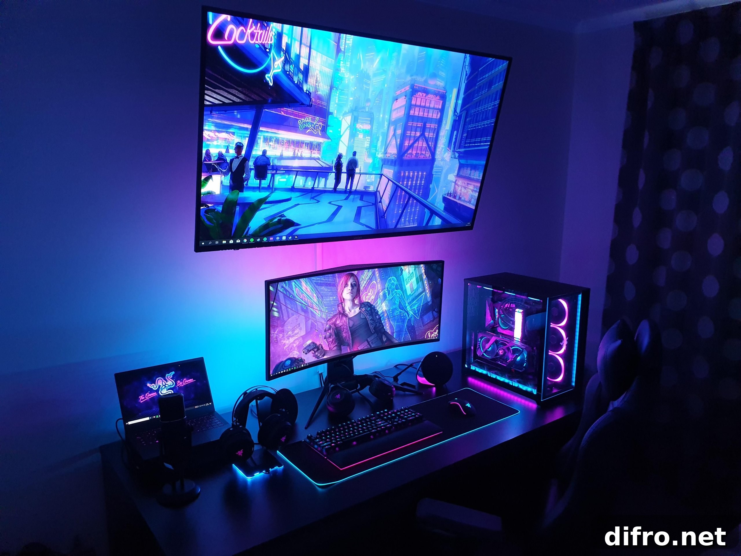 Multi-colored Gaming Accessories