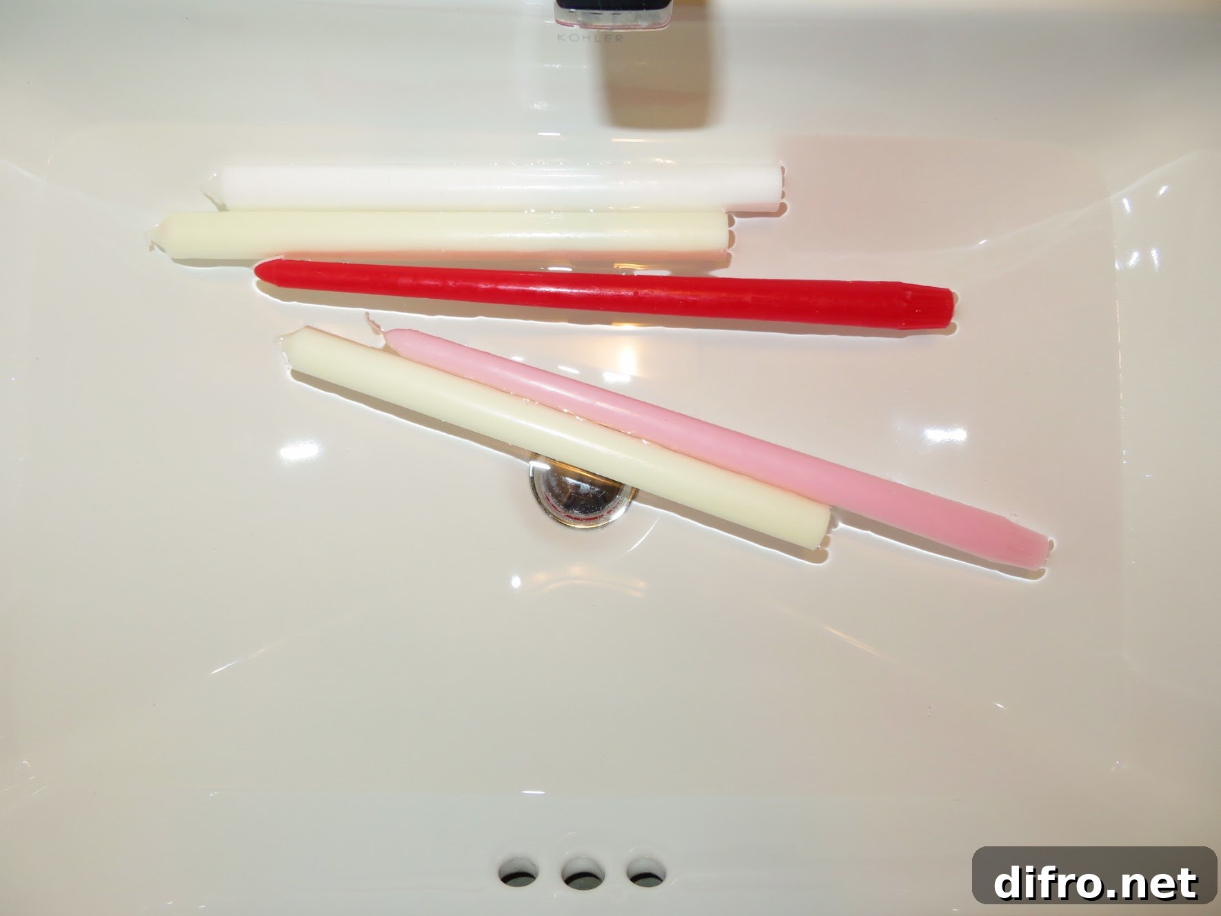 DIY Taper Bendy Candles