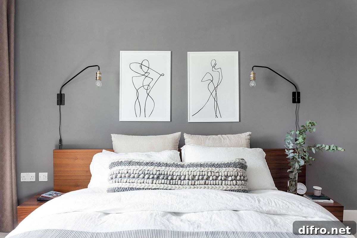 Cozy hygge-inspired bedroom