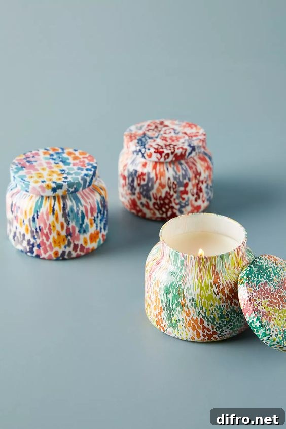 Decorative Candle Jars Anthropology
