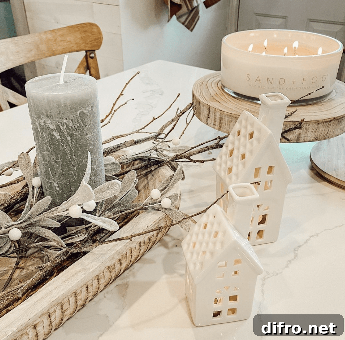 decorative house tea light holders