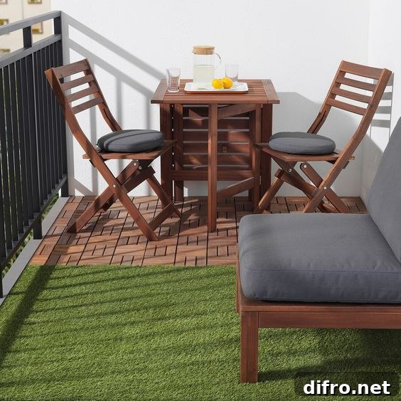 Patio Weatherproof Decking Runnen IKEA
