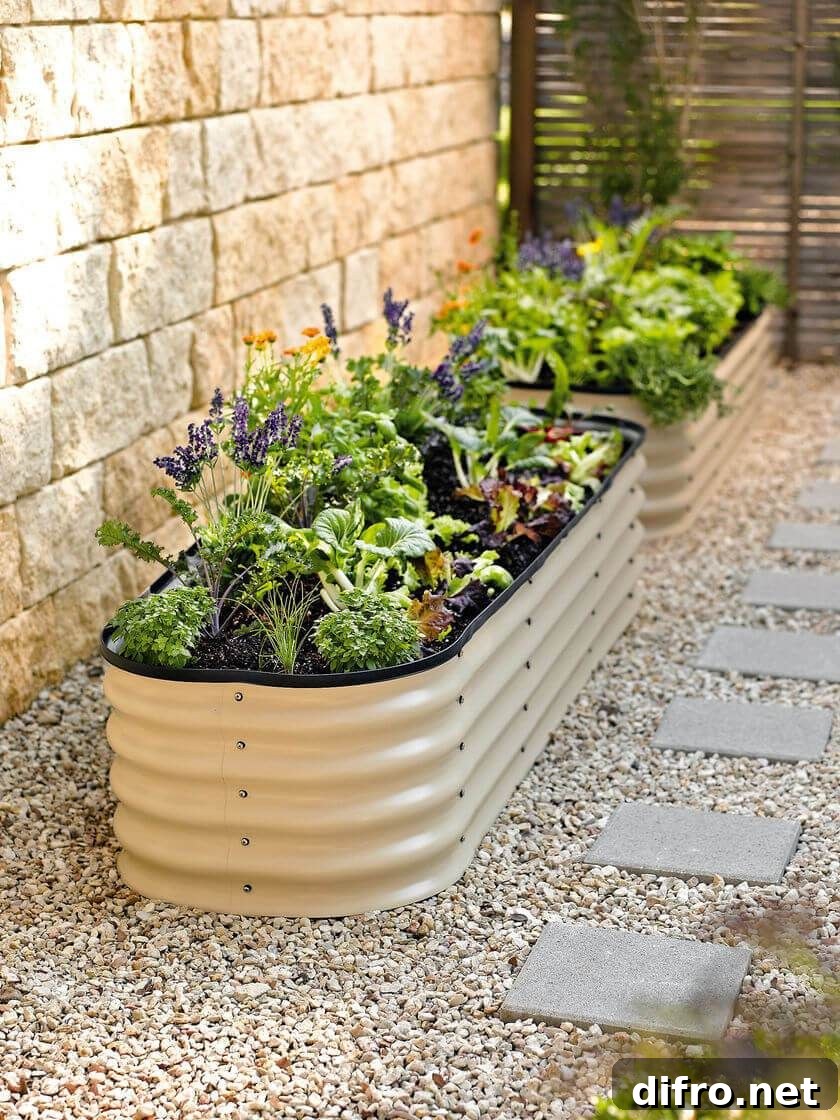 DIY tub planter