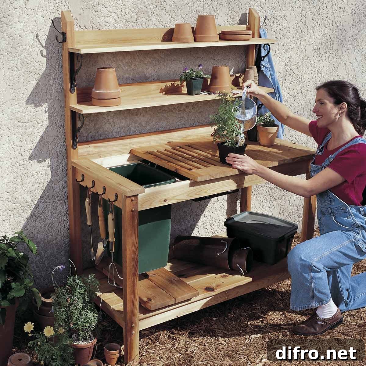 wood working bench