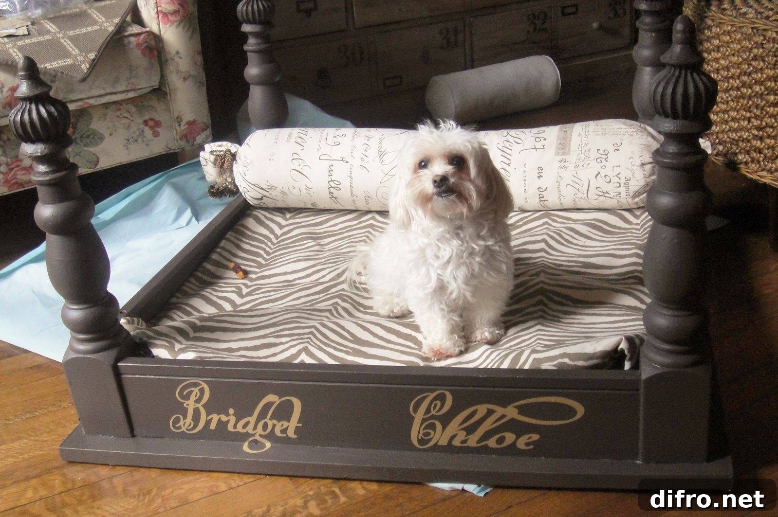 Four Poster Pet Bed