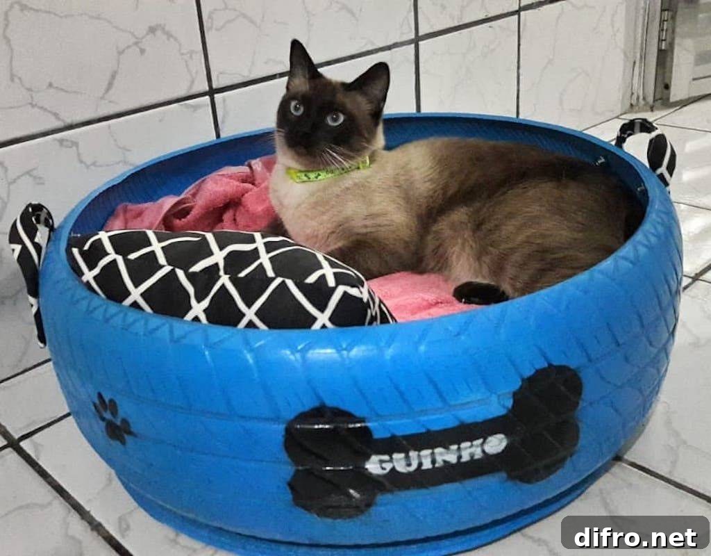 Recycled Tire Bed