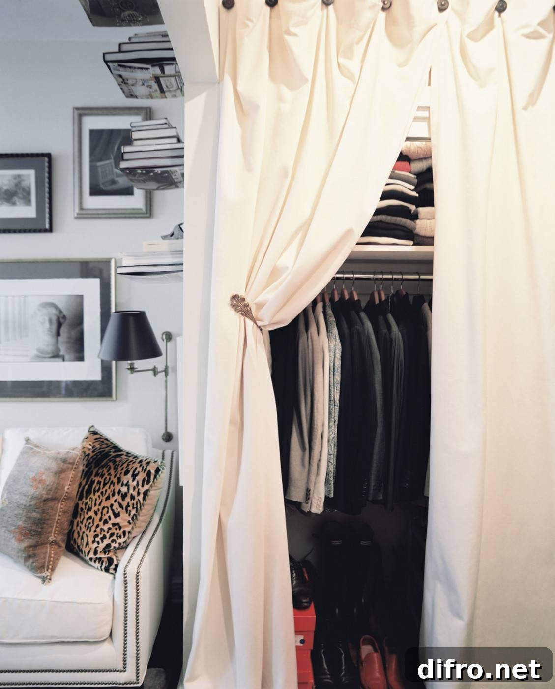 Well Hidden Wall Shoe Storage