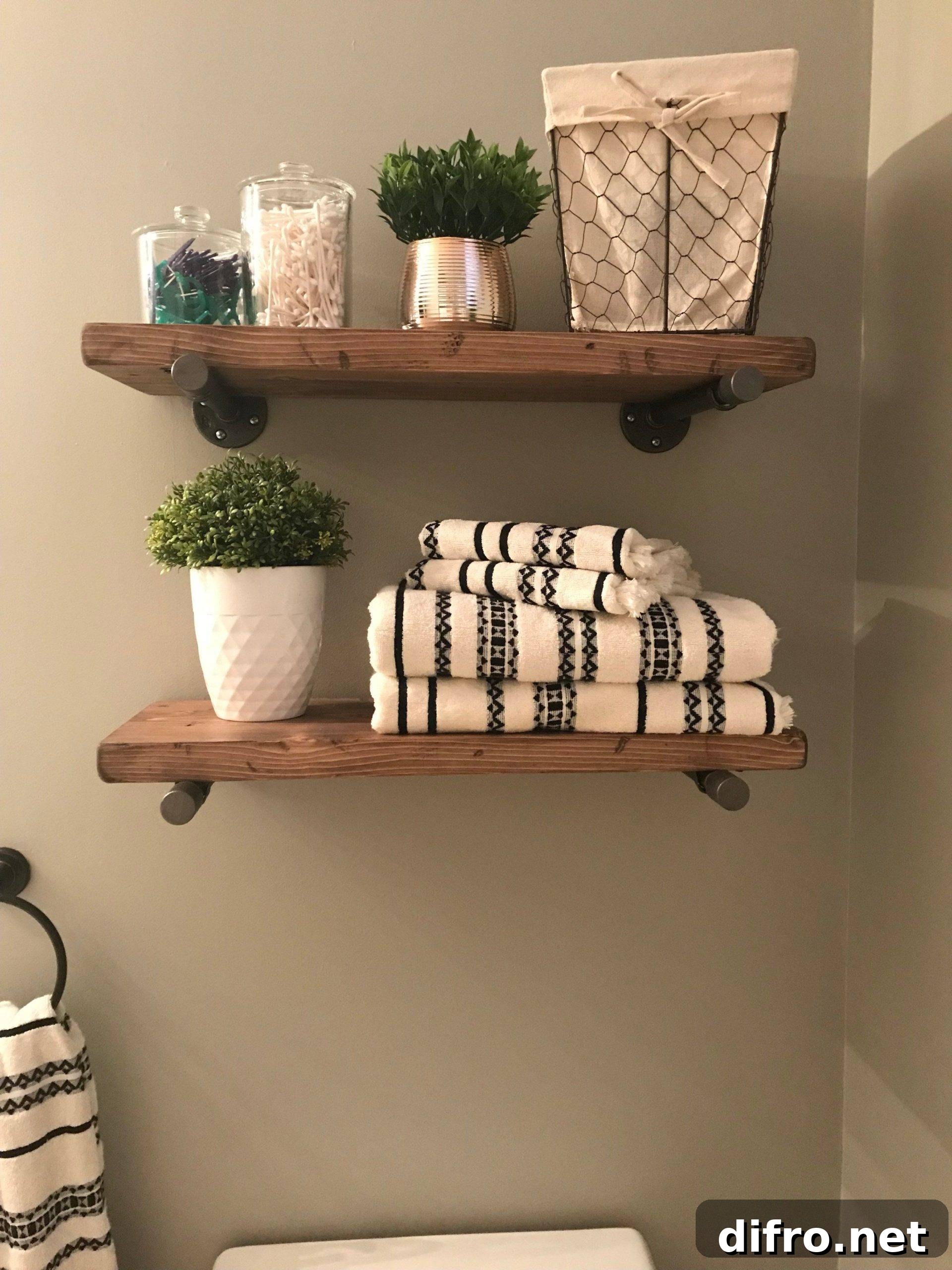Floating Storage Shelf