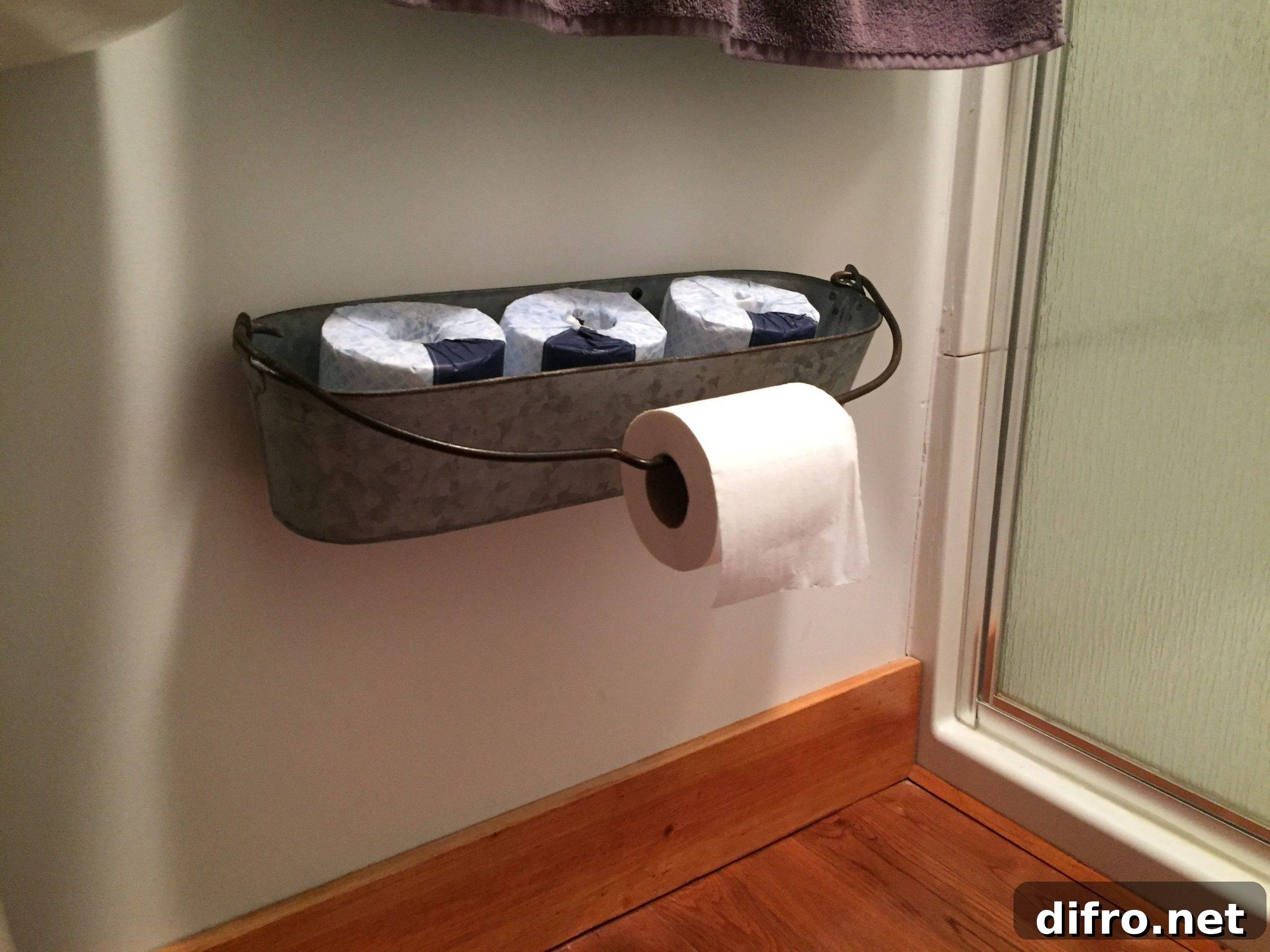 Antique Toilet Paper Holder