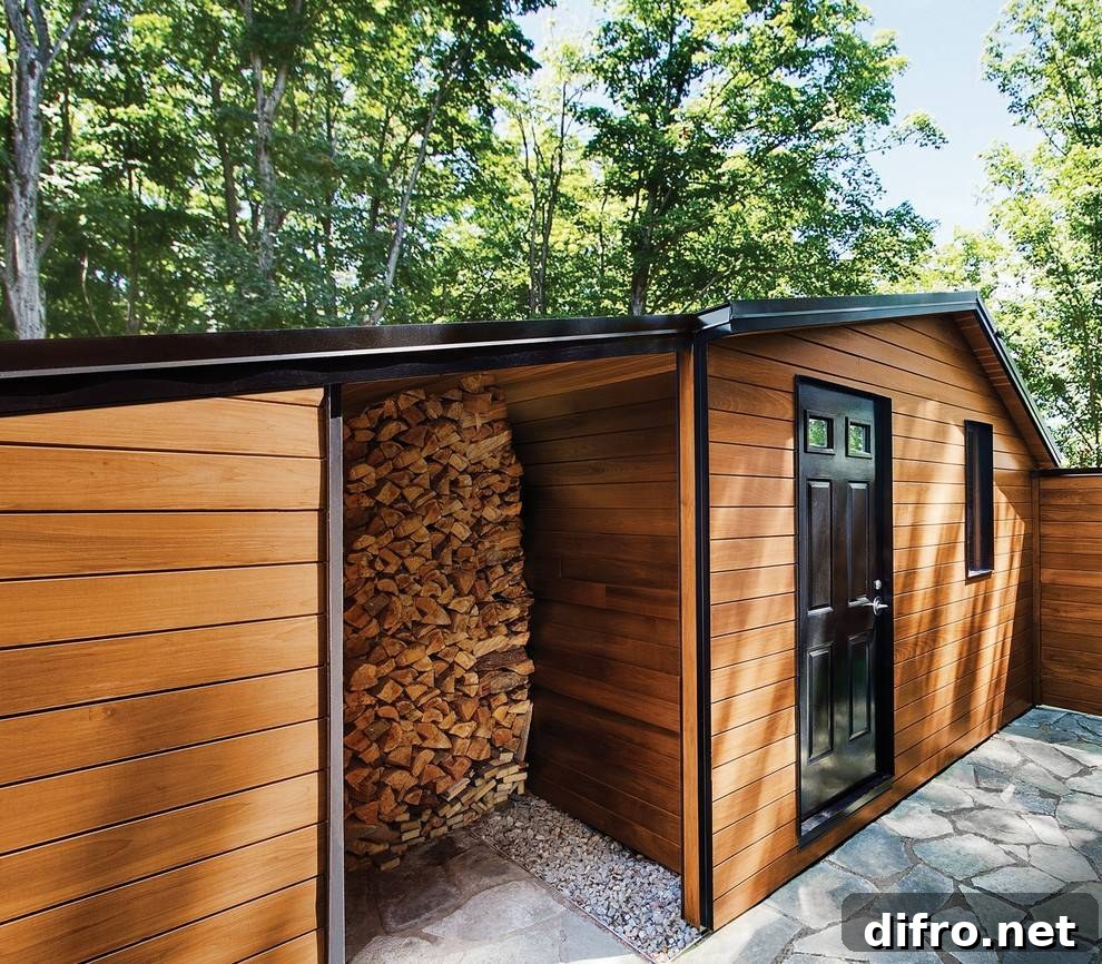 Wooden Storage Shed