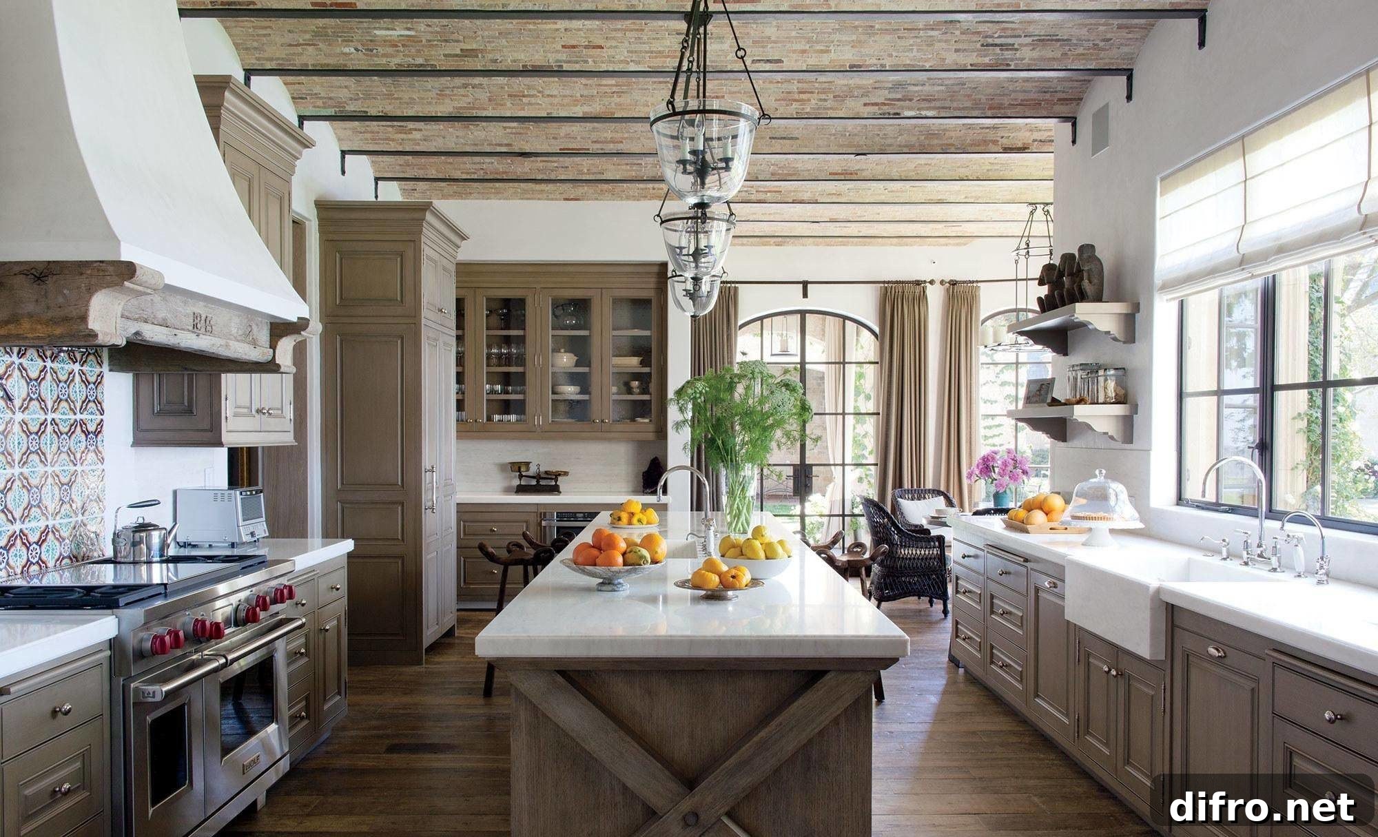 Traditional Rustic Country Kitchen