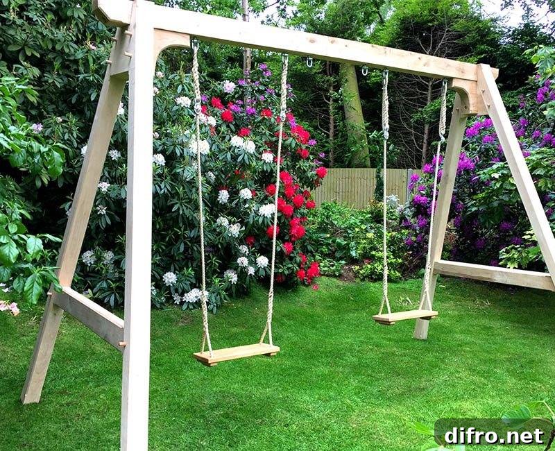Swings in the Garden