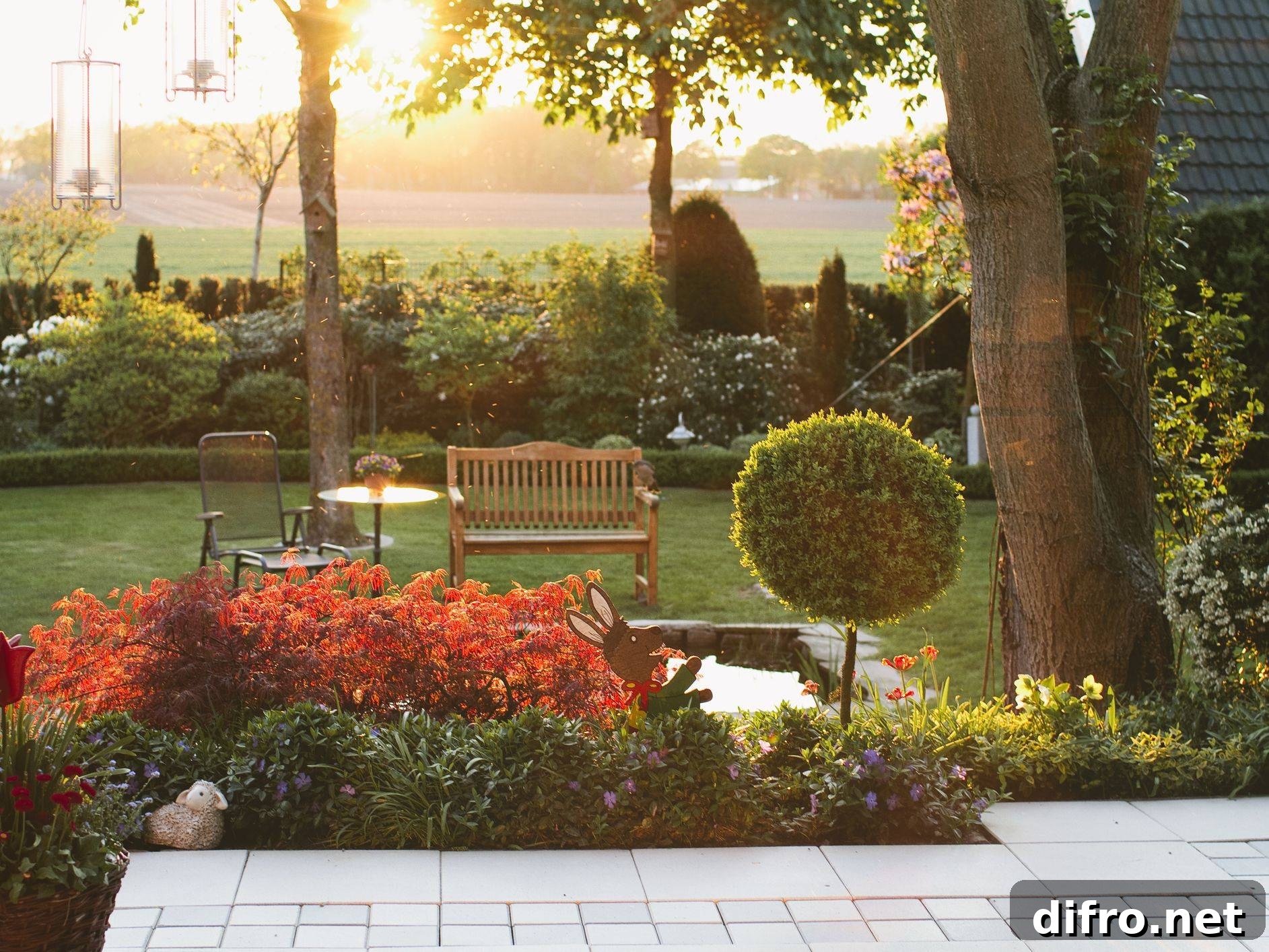 Color Scheme for Backyard
