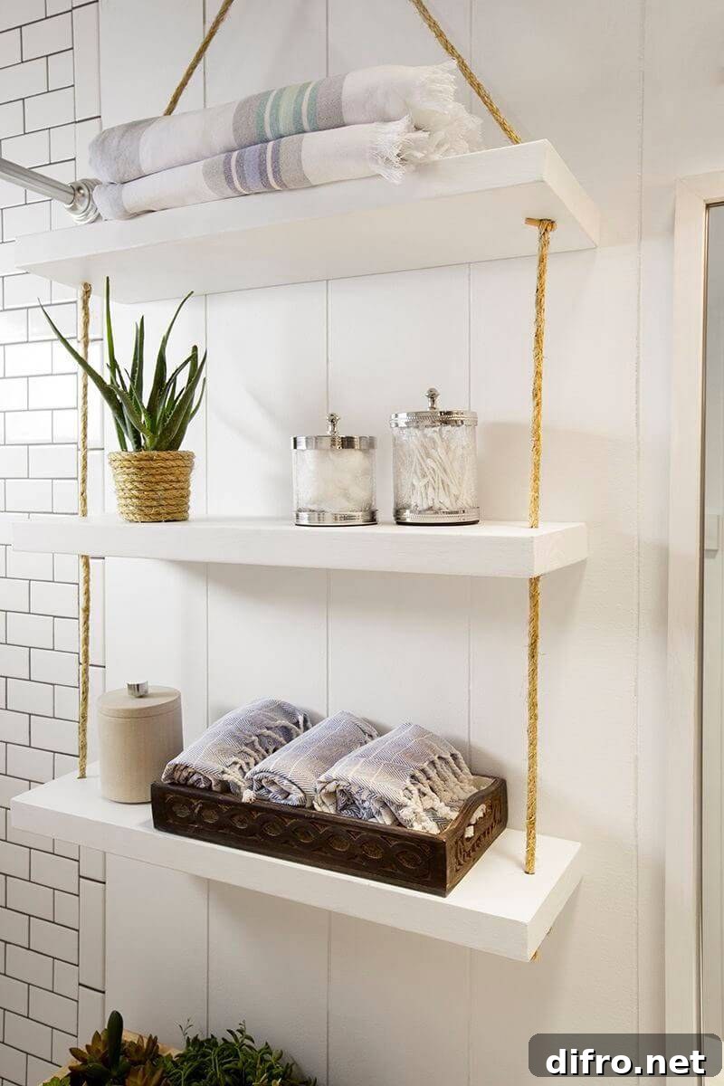 Suspended Shelves