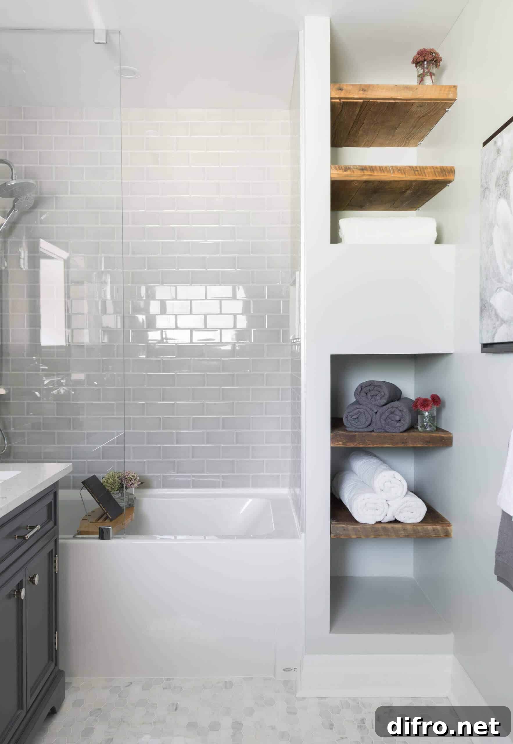 Narrow Wall Cabinet Towel Storage