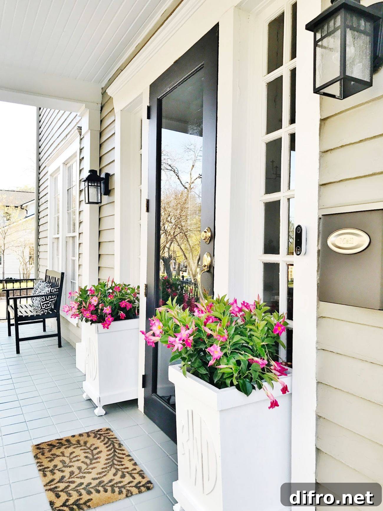 Polished Wooden Planter Box