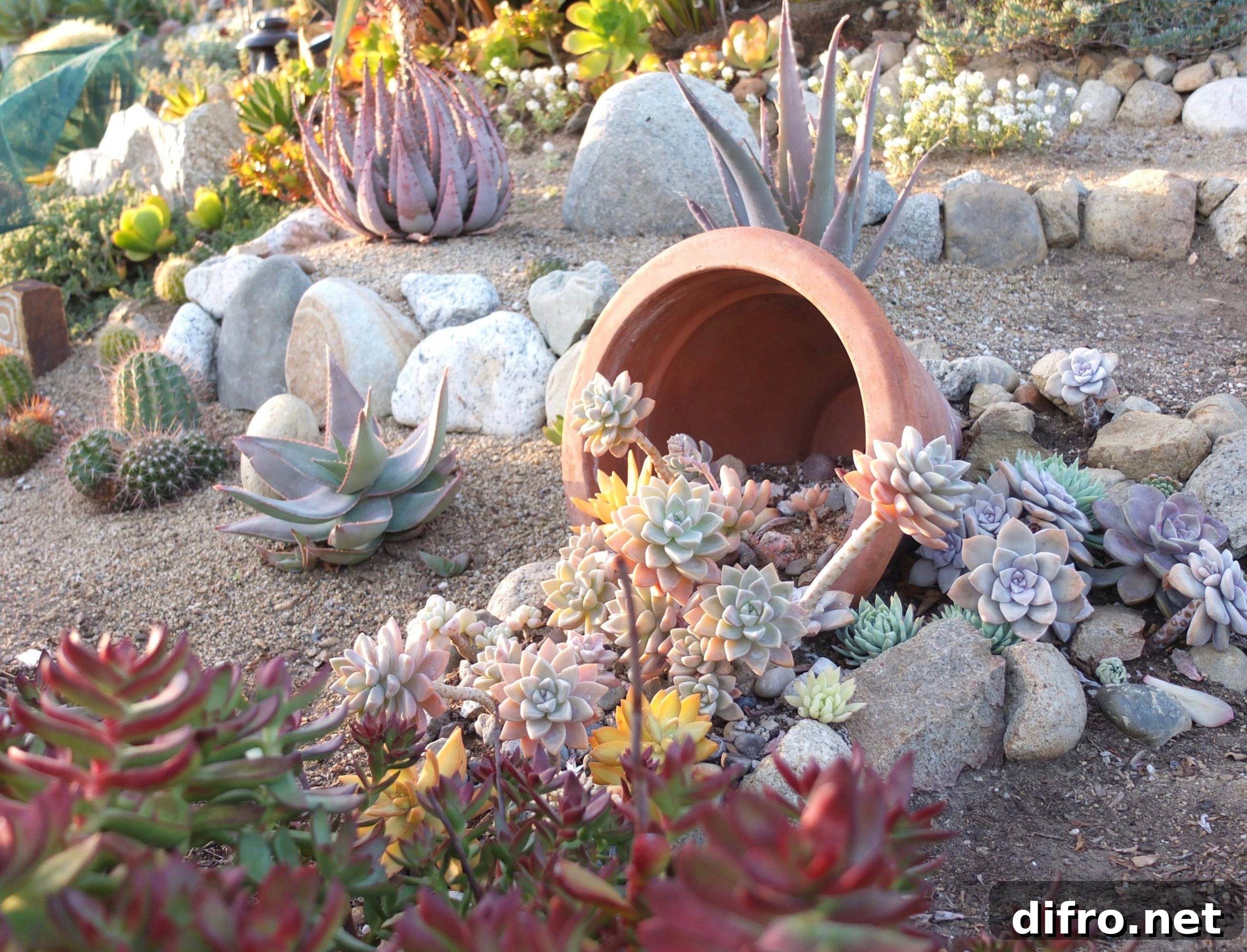 Succulent Waterfall