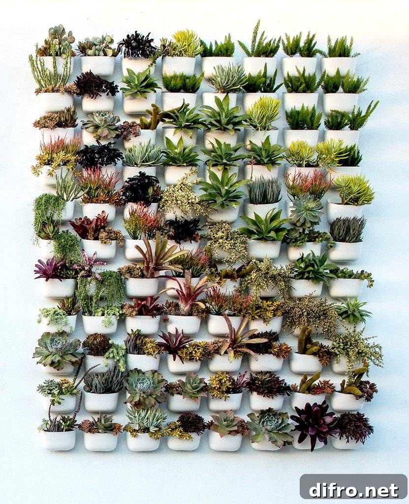 Vertical Succulent Wall