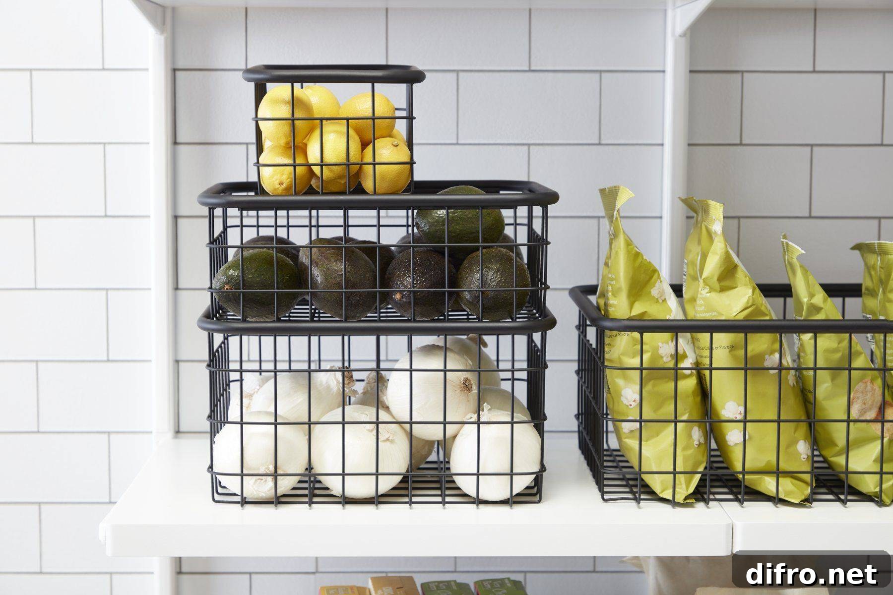 Metal Storage Basket