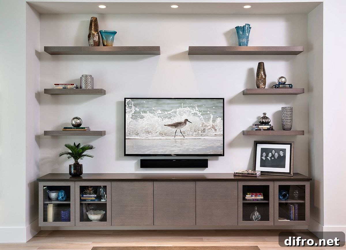 Wood entertainment unit