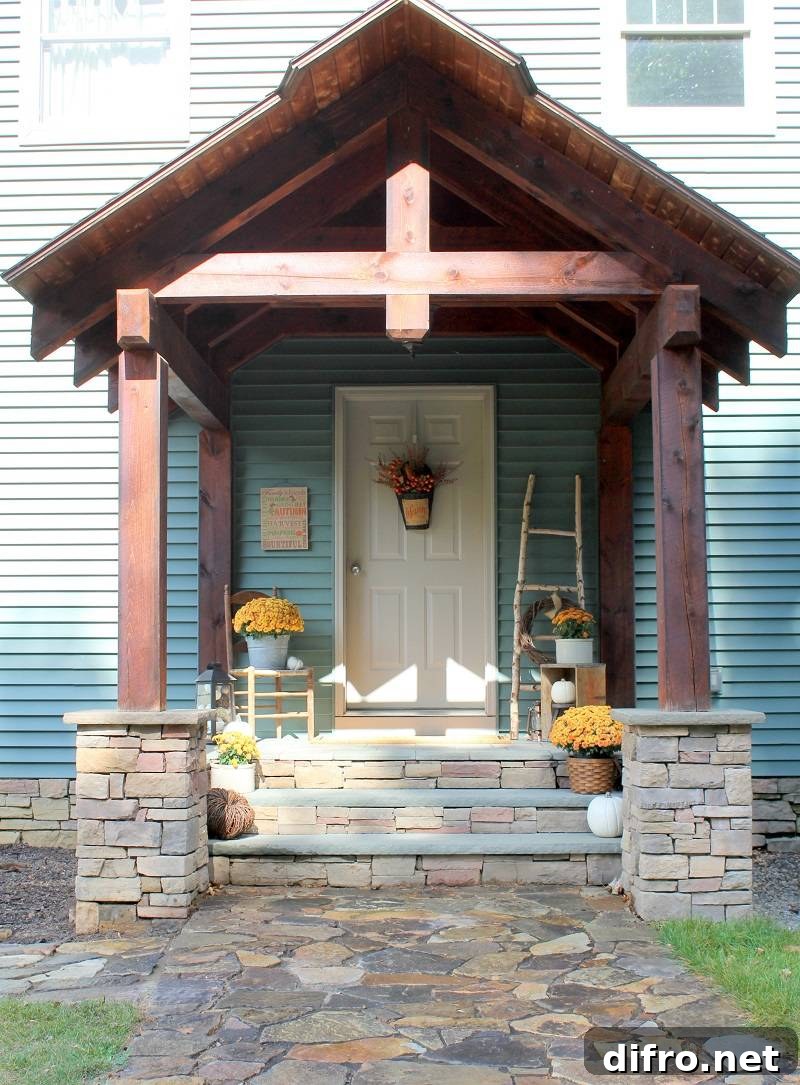 DIY Birch Ladder